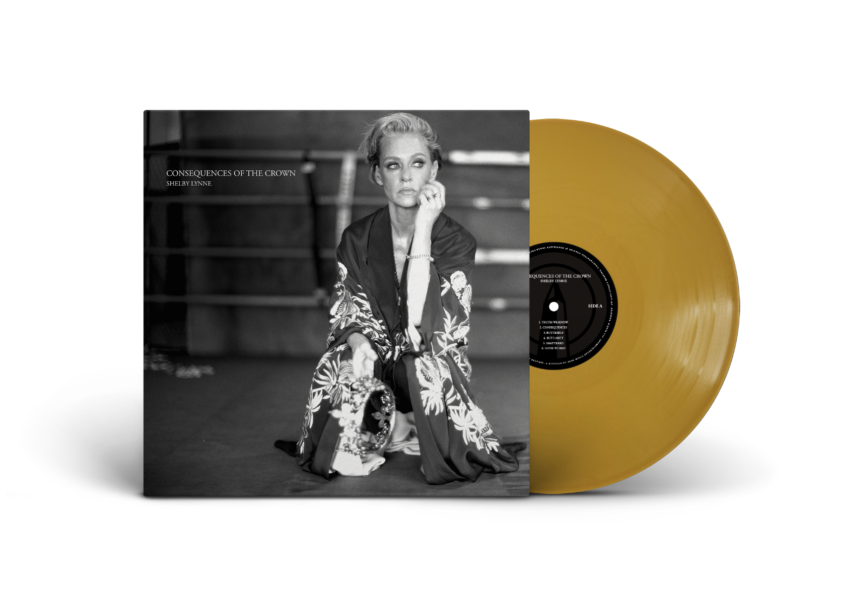 Shelby Lynne - Consequences Of The Crown (Colored Vinyl, Gold, 150 Gram Vinyl, Gatefold LP Jacket) Vinyl Record