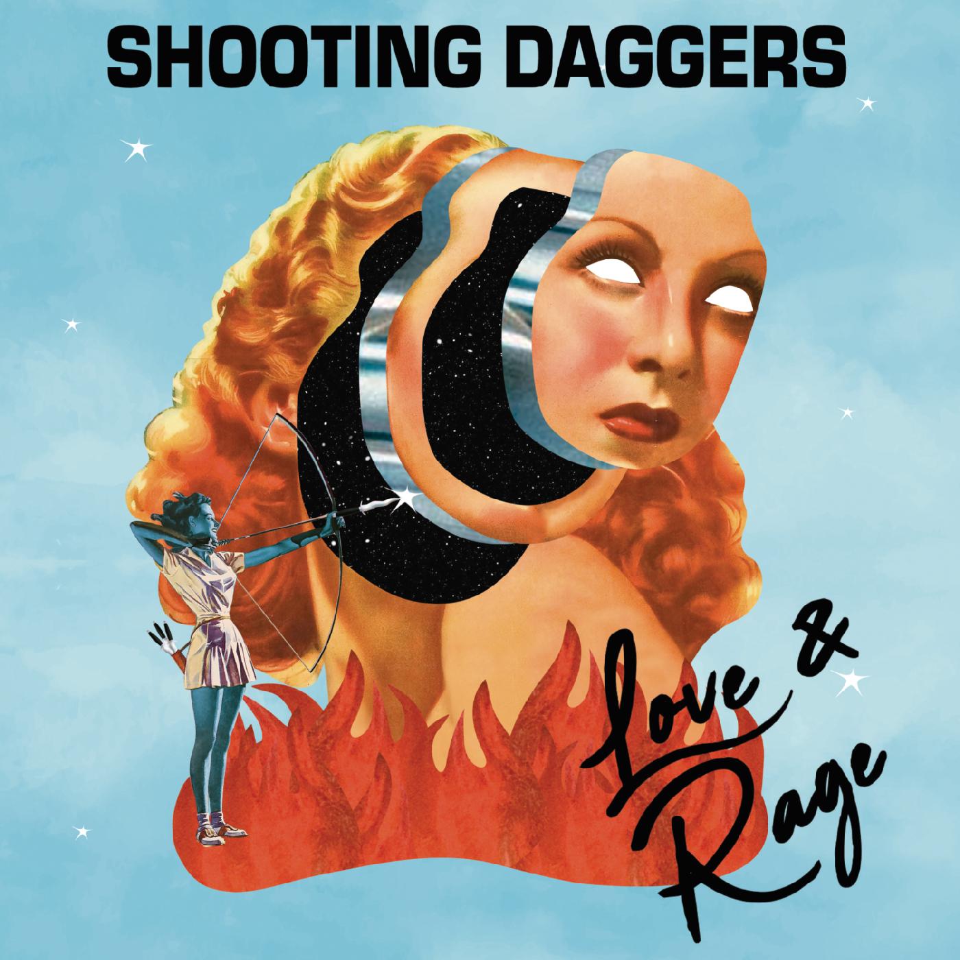 Shooting Daggers - Love & Rage Music CD