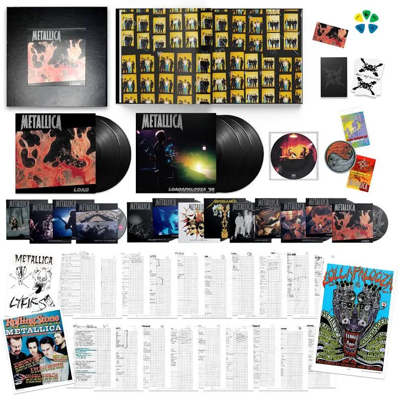 Metallica – Load Deluxe Box Set (3-LP Vinyl + 15-CD + 4-DVD) Vinyl Record