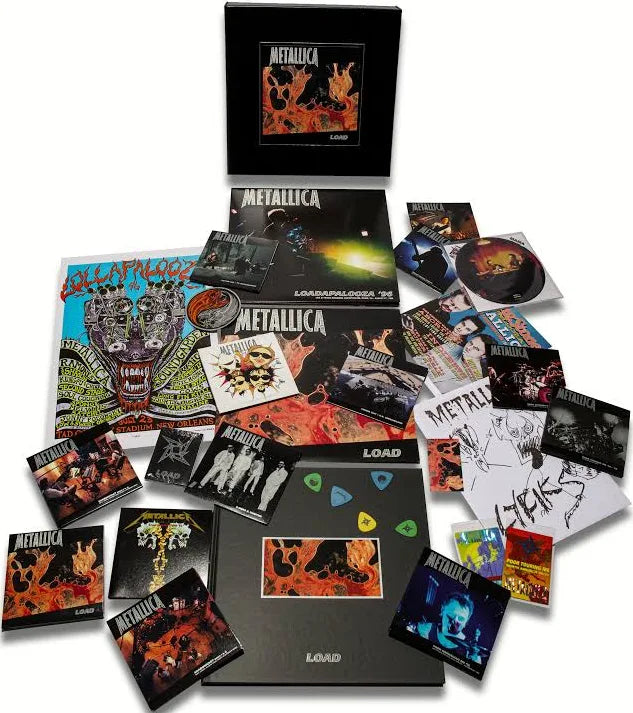 Metallica – Load Deluxe Box Set (3-LP Vinyl + 15-CD + 4-DVD) Vinyl Record