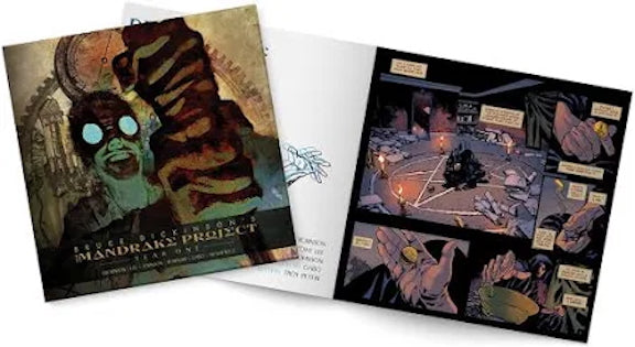 BRUCE DICKINSON 'THE MANDRAKE PROJECT: YEAR ONE' GRAPHIC NOVEL (Limited Edition Cover – Only 500 made)