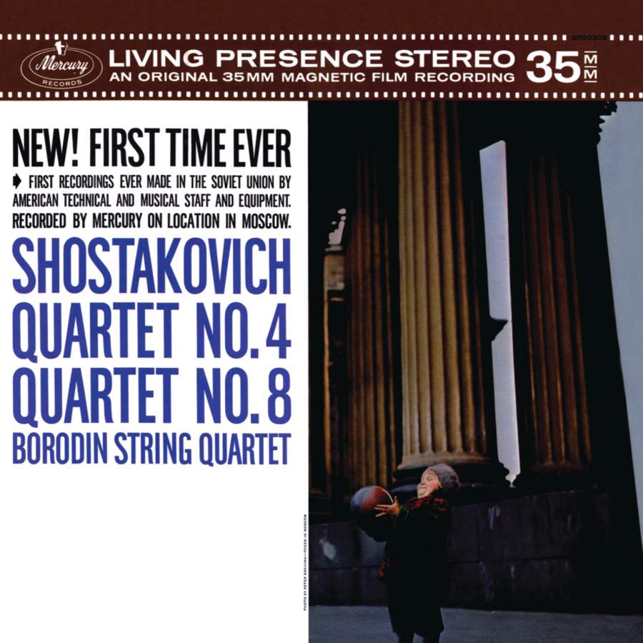 Quartets Nos. 4 And 8 Vinyl Record