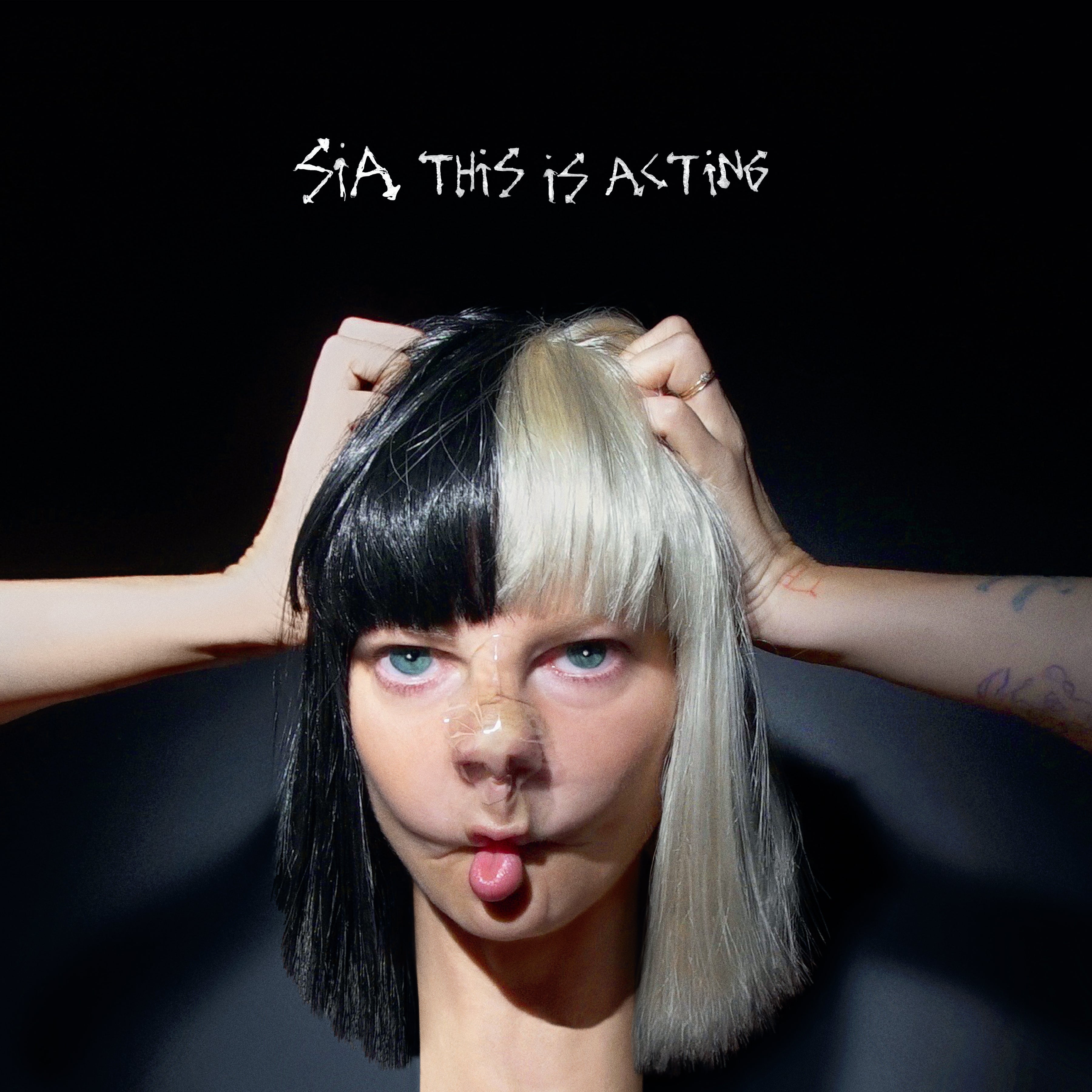 Sia - This Is Acting [Black / White Split Vinyl] [2LP] [Vinyl] Vinyl Record