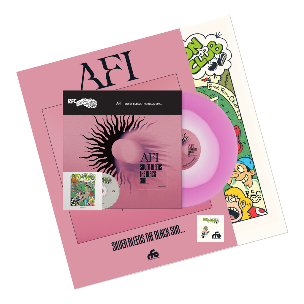 Silver Bleeds the Black Sun... (White & Violet) Vinyl Record