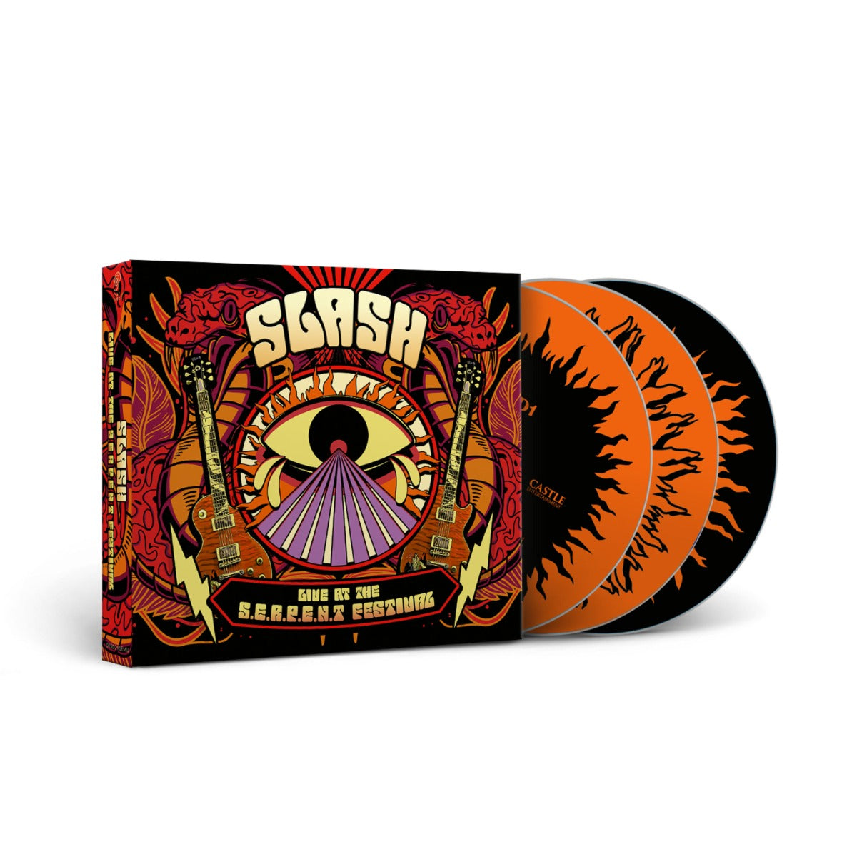 Live At The S.E.R.P.E.N.T. Festival (2CD+Blu-Ray) Music CD
