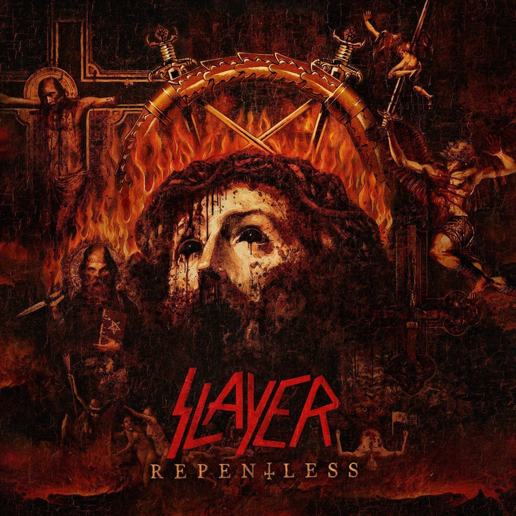 Repentless (Indie Exclusive) [Clear Silver Red Splatter] Vinyl Record