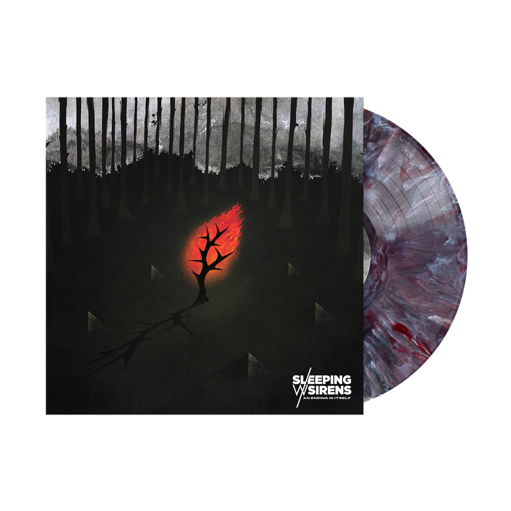 Sleeping With Sirens - An Ending In Itself [Black/White/Red Swirl Lp] Vinyl Record
