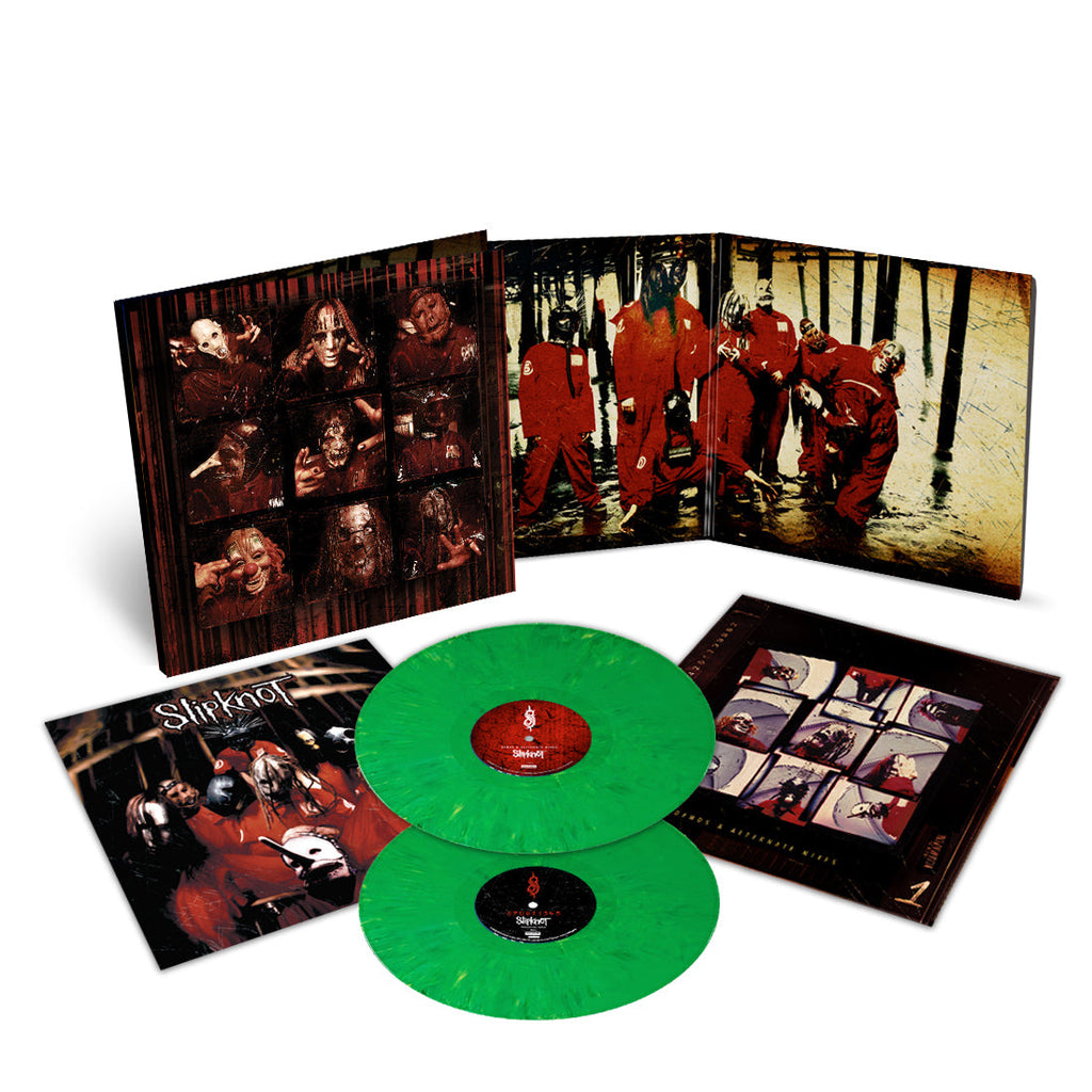 Slipknot - Slipknot [25Th Anniversary Edition] (Indie Exclusive Jade 140G Vinyl) 2LP | Mint (M) Mint (M)