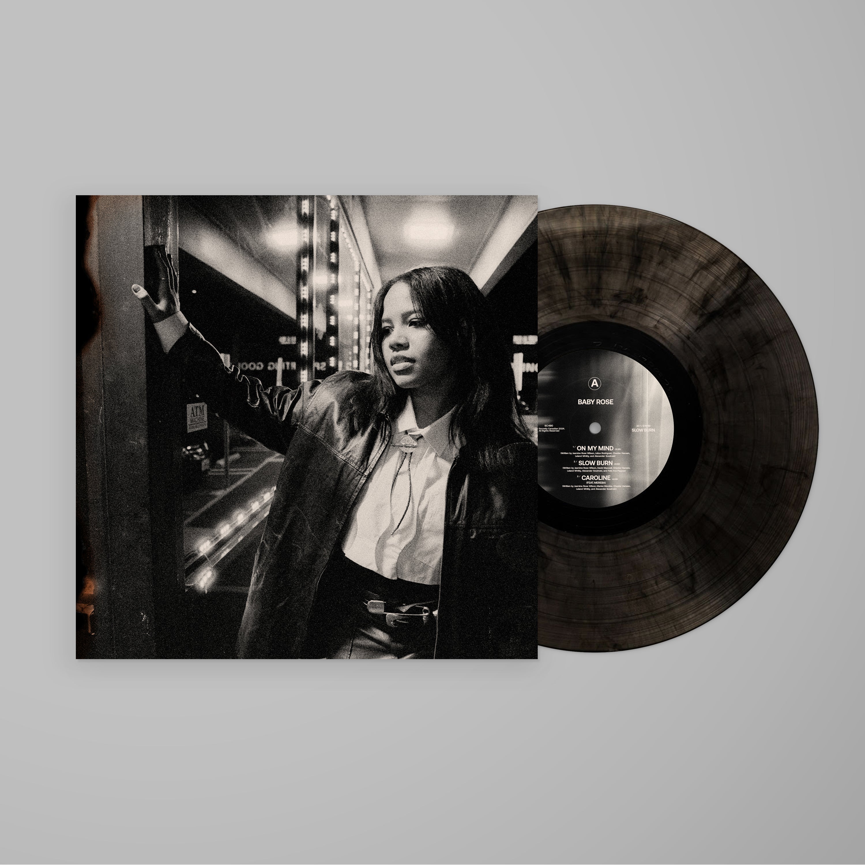 Slow Burn (12" EP) [Clear Smoke] Vinyl Record