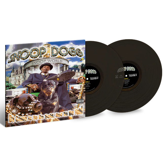 Da Game Is To Be Sold, Not To Be Told (Limited Edition, Black Ice Colored Vinyl) (2 Lp's) Vinyl Record