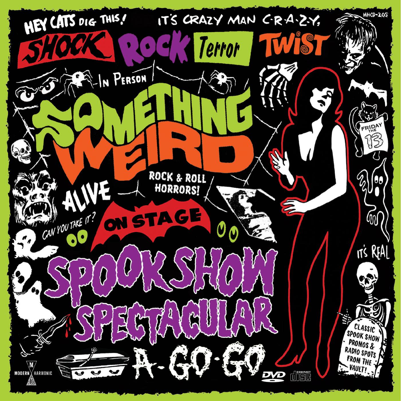 Spook Show Spectacular A-Go-Go Music CD