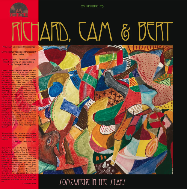RICHARD, CAM & BERT Somewhere In The Stars (RSD 2024 World Exclusive) Vinyl Record