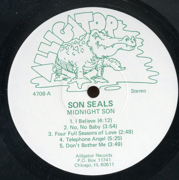 Son Seals - Midnight Son | Near Mint (NM) Very Good Plus (VG+)
