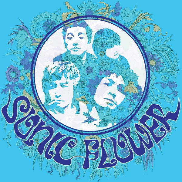 Sonic Flower (Transparent Blue/White/Solid Blue Striped Vinyl) Vinyl Record