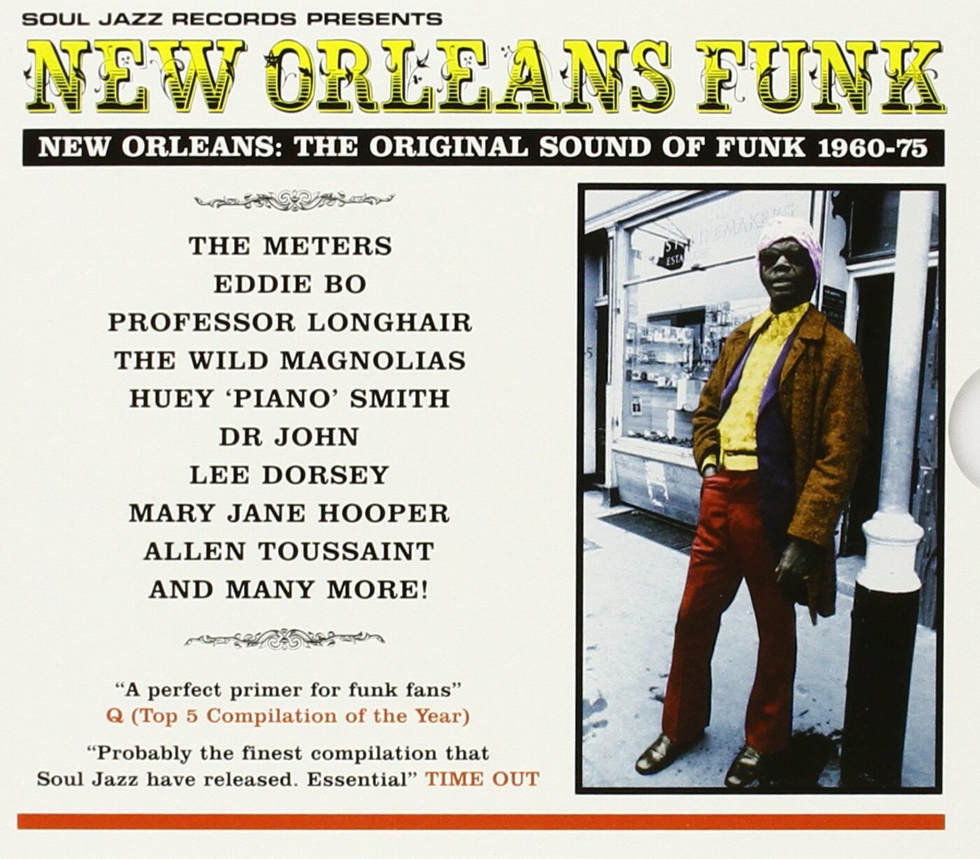 New Orleans Funk: Original Sound of Funk 1960-75 Music CD