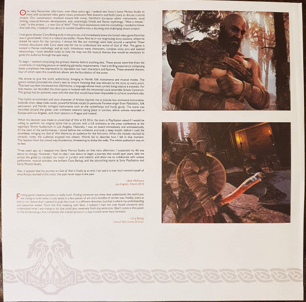 Bear McCreary God Of War 2xLP Mint (M) Mint (M)