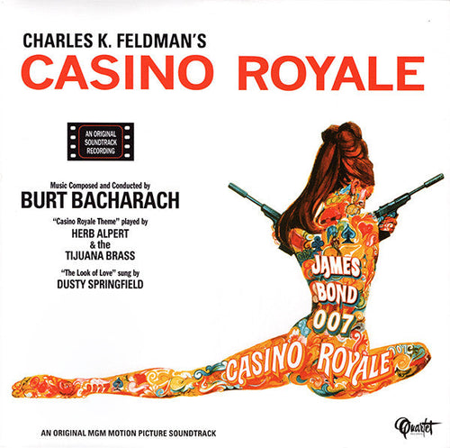 (PRE-ORDER 10/3/25) Casino Royale (Original Soundtrack) (Blue & Orange Colored Vinyl) | Mint (M) Mint (M)