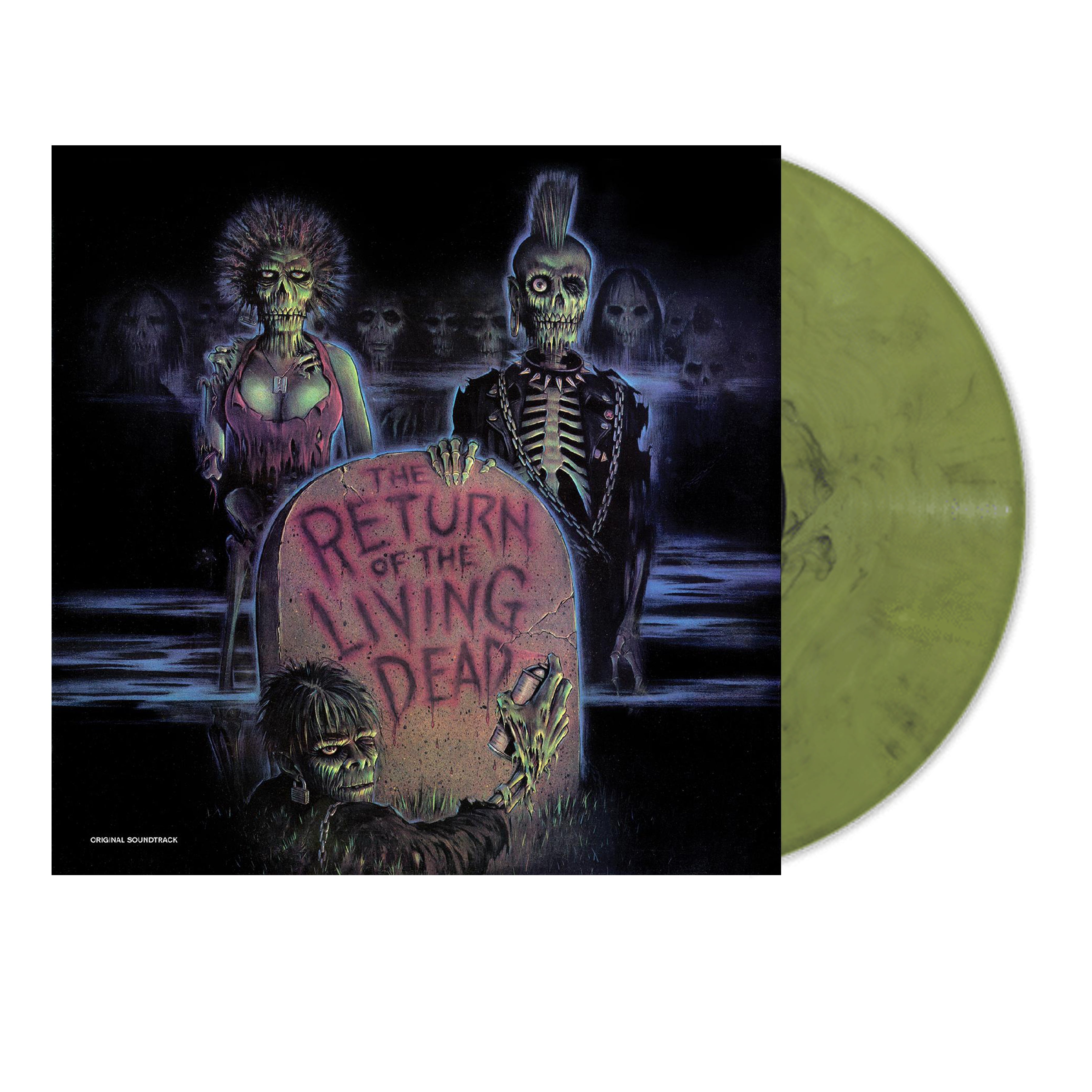 The Return Of The Living Dead--Original Soundtrack (Green W/ Black "Toxic Waste" ViNYL) | Mint (M) Mint (M)