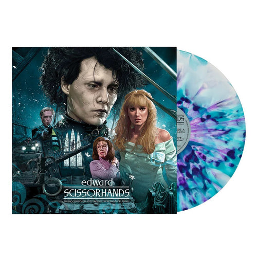 (PRE-ORDER 2/27/26) Edward Scissorhands (Blue & White w/ Purple Splatter Vinyl) | Mint (M) Mint (M)