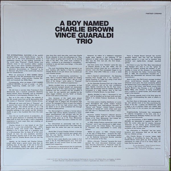 A Boy Named Charlie Brown (VINYL) | Mint (M) Mint (M)