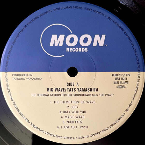 Big Wave = ビッグウェイブ (VINYL) | Mint (M) Mint (M)