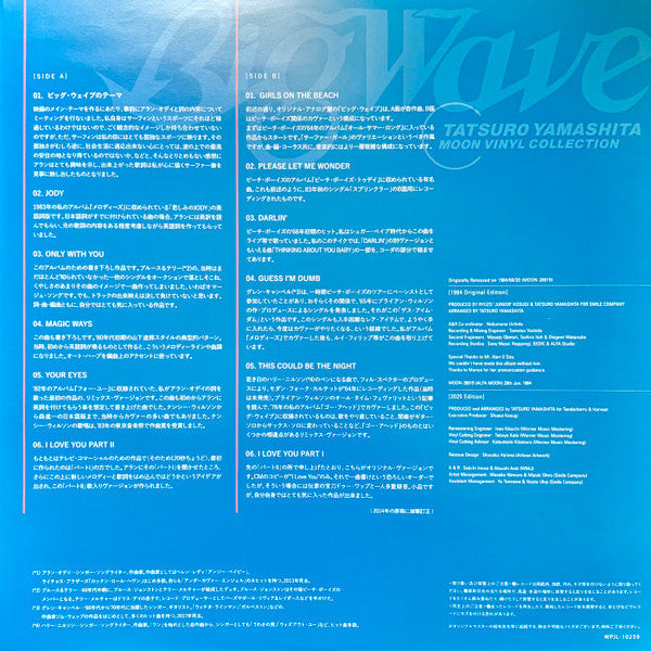 Big Wave = ビッグウェイブ (VINYL) | Mint (M) Mint (M)