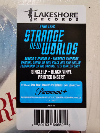 Star Trek Strange New Worlds Season 2 - Subspace Rhapsody (Original Series Soundtrack) | Mint (M) Mint (M)