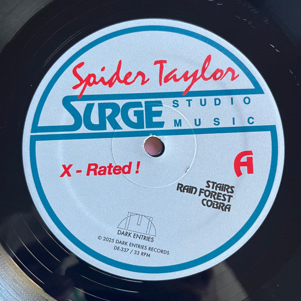 Spider Taylor - Surge Studio Music (VINYL) | Mint (M) Mint (M)