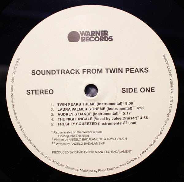 Music From Twin Peaks (VINYL) | Mint (M) Mint (M)