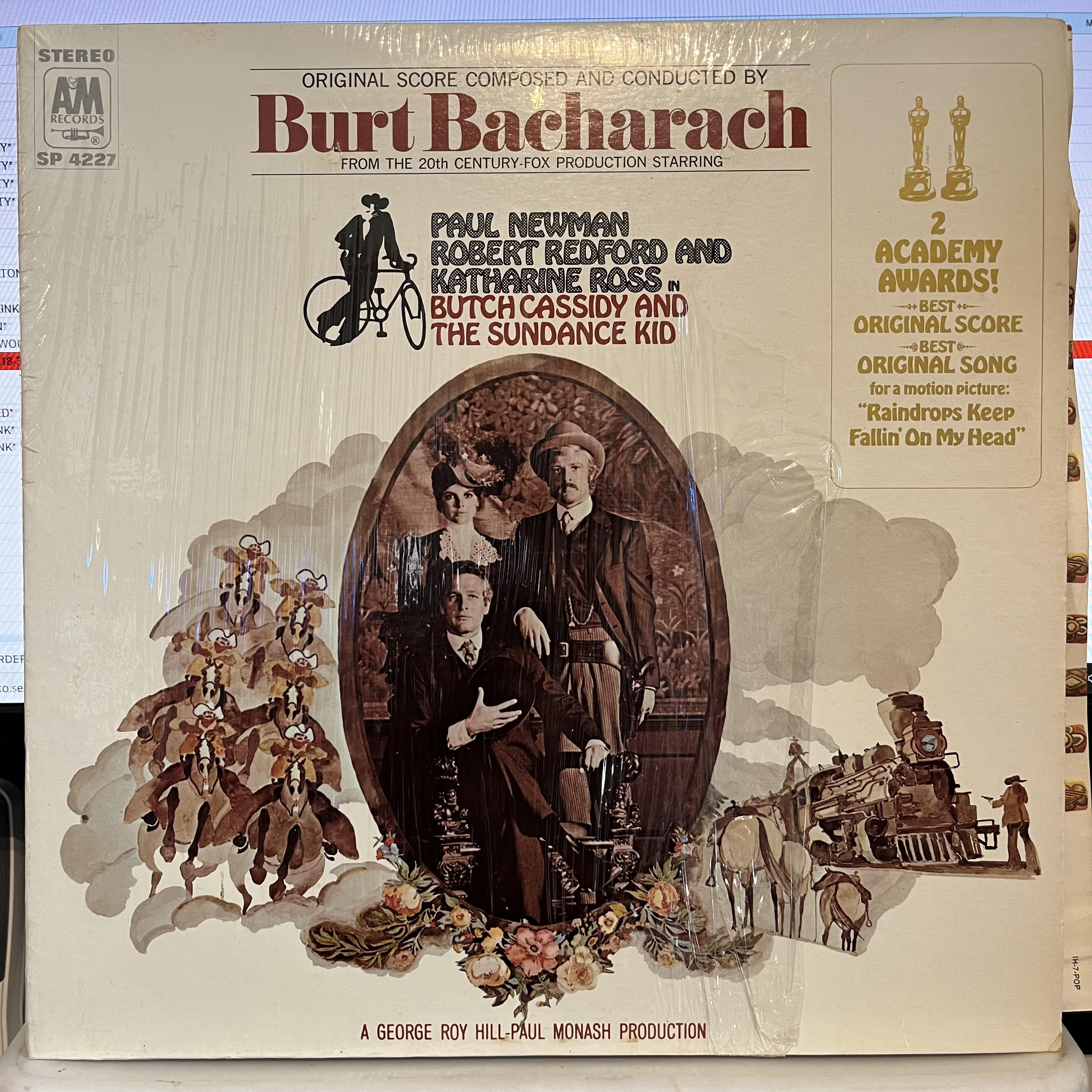 Burt Bacharach - Music From Butch Cassidy And The Sundance Kid *SHRINK* | Excellent (EX) Near Mint (NM)