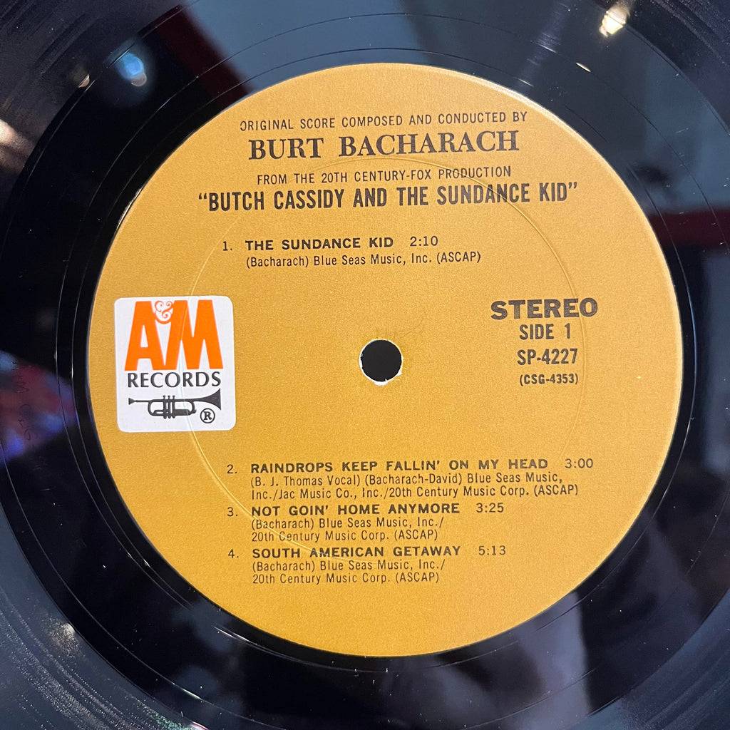Burt Bacharach - Music From Butch Cassidy And The Sundance Kid *SHRINK* | Excellent (EX) Near Mint (NM)