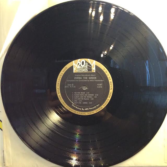 Zorba The Greek (Original Soundtrack) (VINYL) |