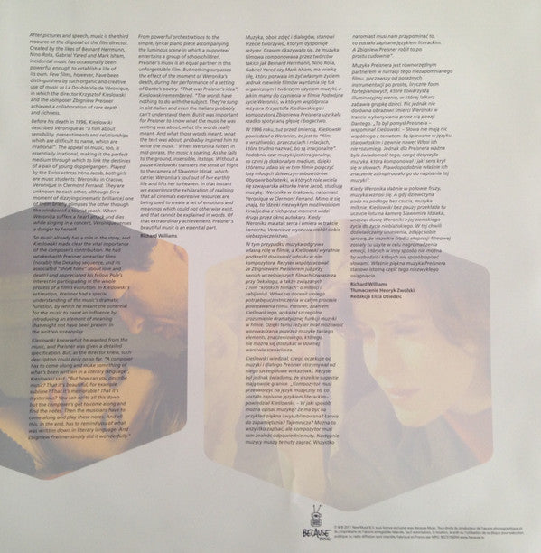 La Double Vie De Véronique = Podwójne Życie Weroniki = The Double Life Of Veronika (Original Film Soundtrack) | Mint (M) Mint (M)