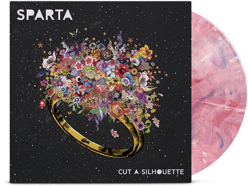 Sparta - Cut A Silhouette (Indie Exclusive) [Pink/Blue/White/Poppy Marble] Vinyl Record