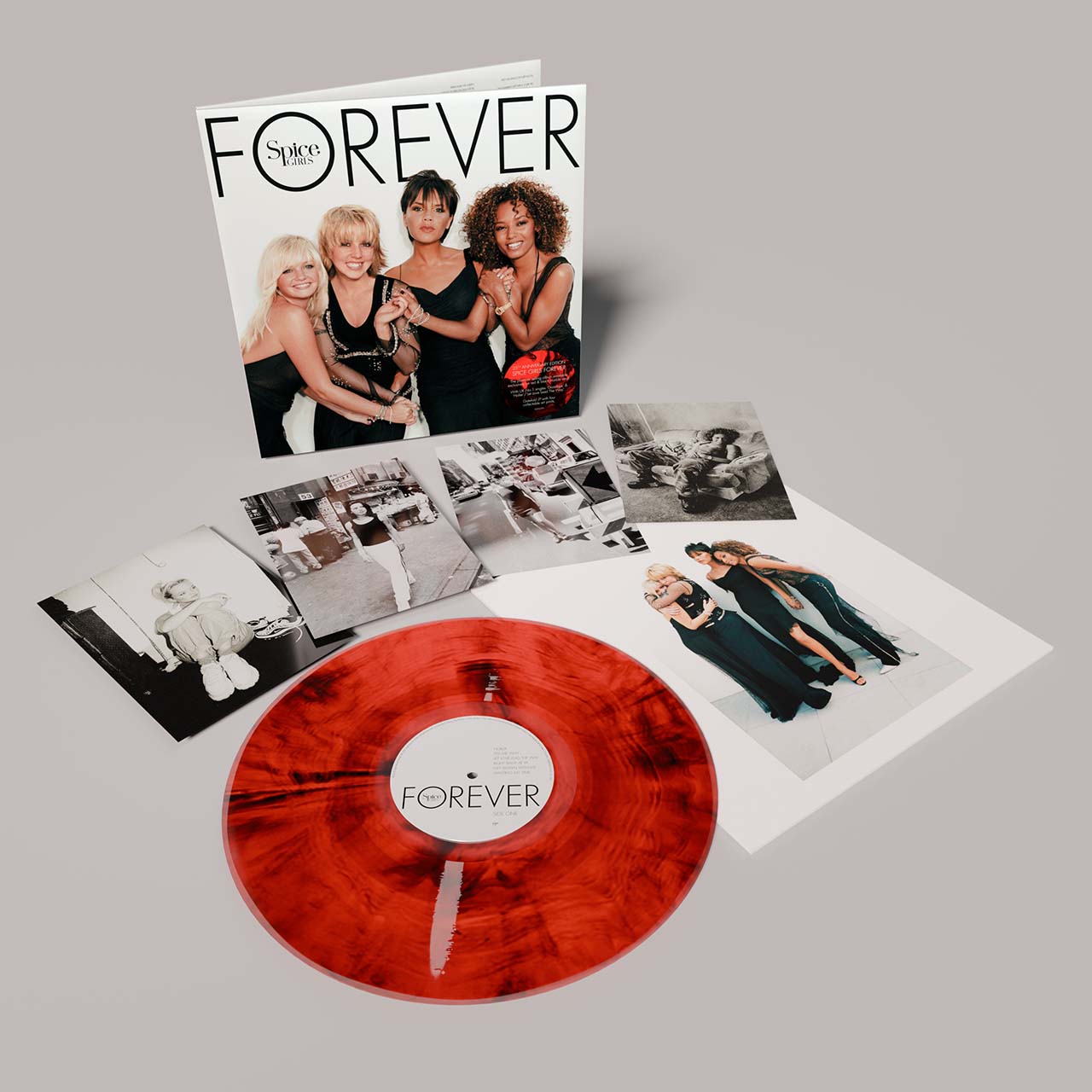 Forever 25 (Red/Black Marble VINYL) | Mint (M) Mint (M)