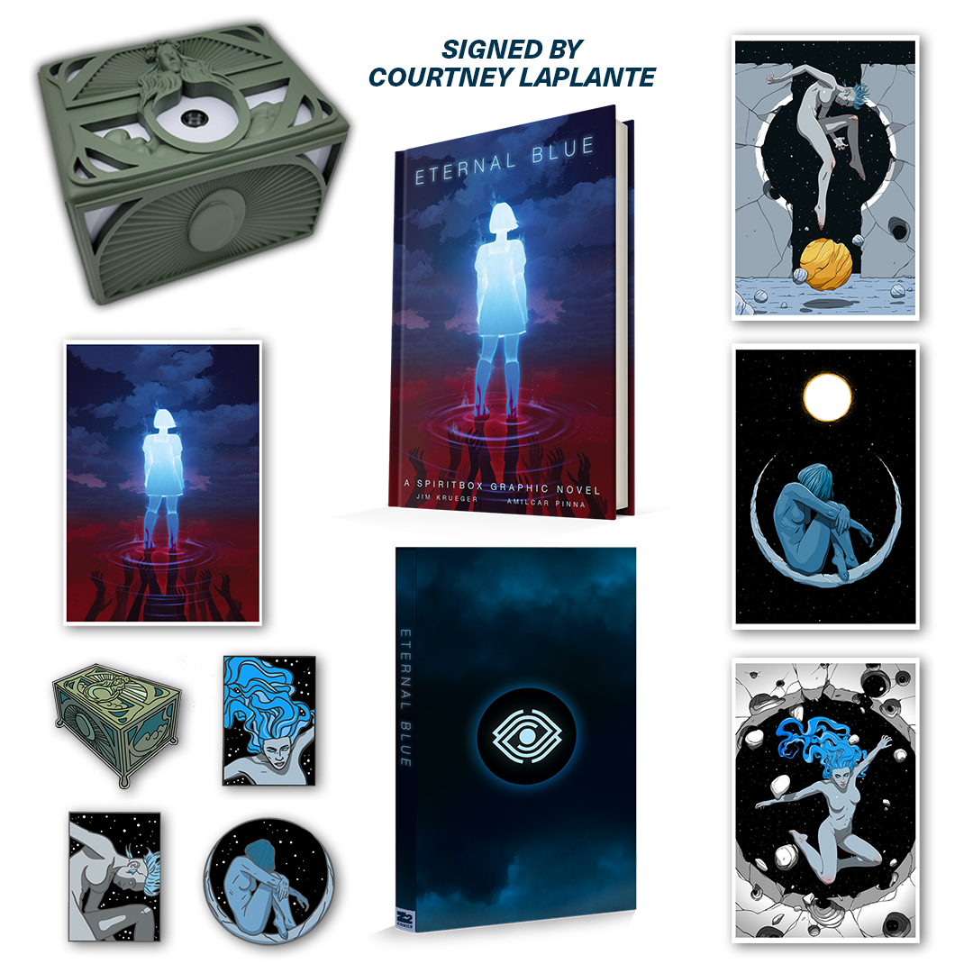Eternal Blue A Spiritbox Graphic Novel - Signed Platinum Edition