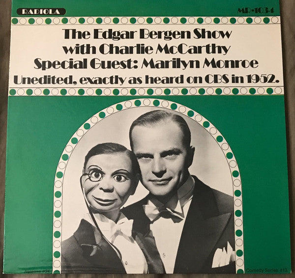 The Edgar Bergen Show With Charlie McCarthy (VINYL) | Mint (M) Mint (M)