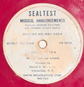 Sealtest Musical Announcements | Excellent (EX) Generic