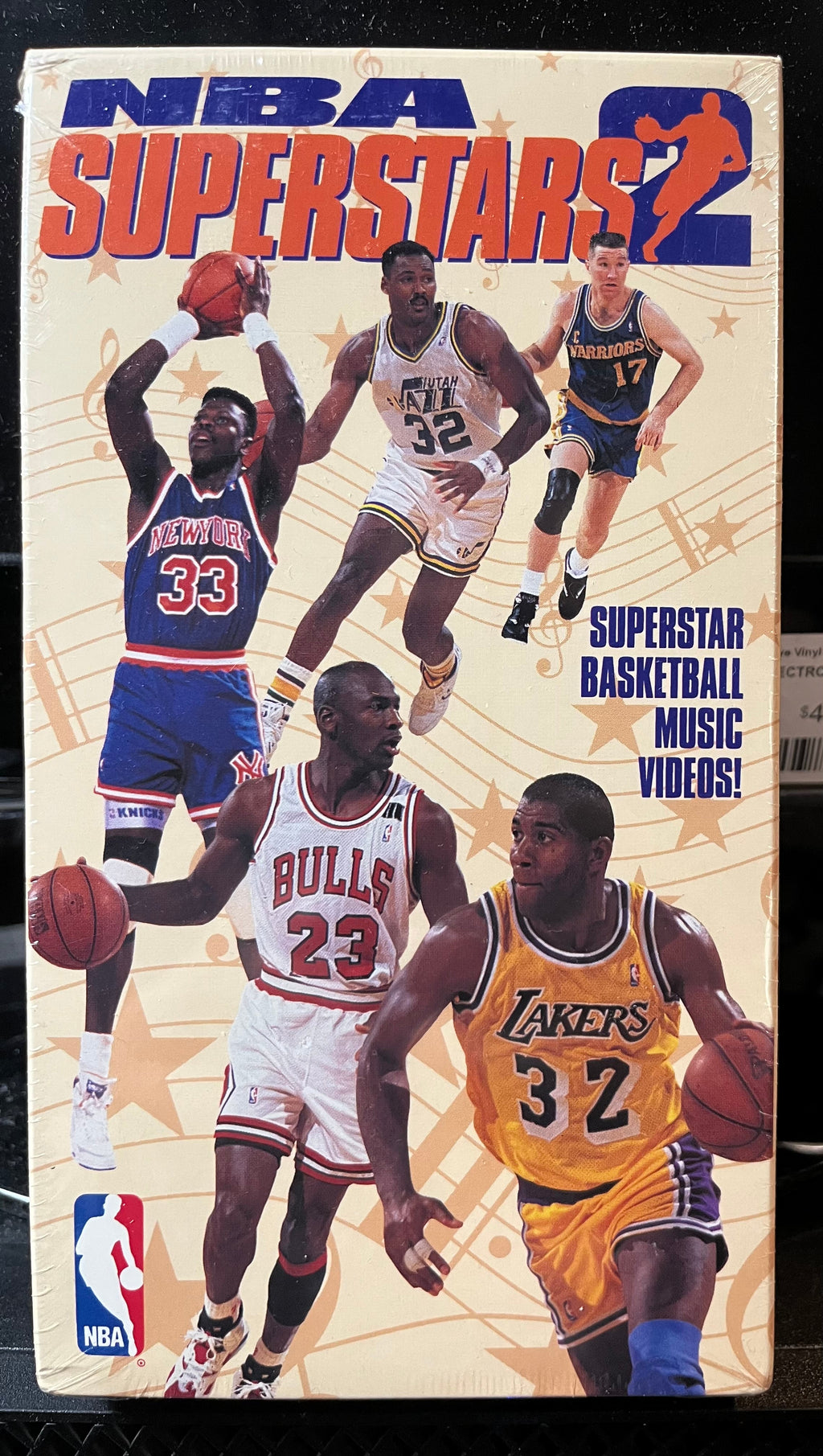 NBA - 1992 SUPERSTARS VHS TAPE STARRING MICHAEL JORDAN |