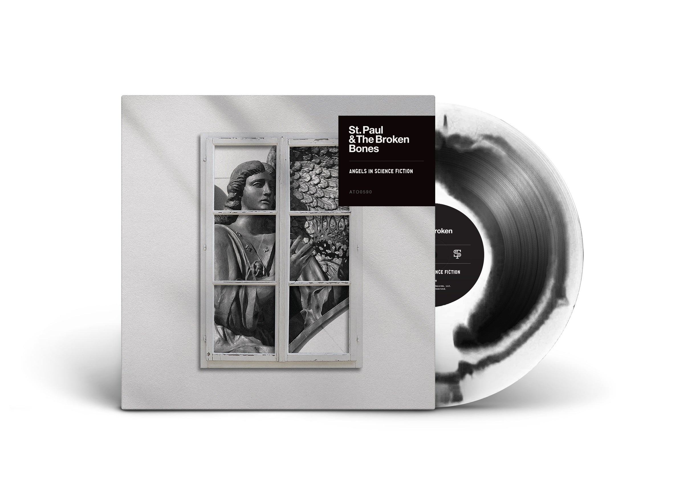 St Paul & the Broken Bones Angels In Science Fiction (IEx, Black/White Vinyl) Vinyl Record