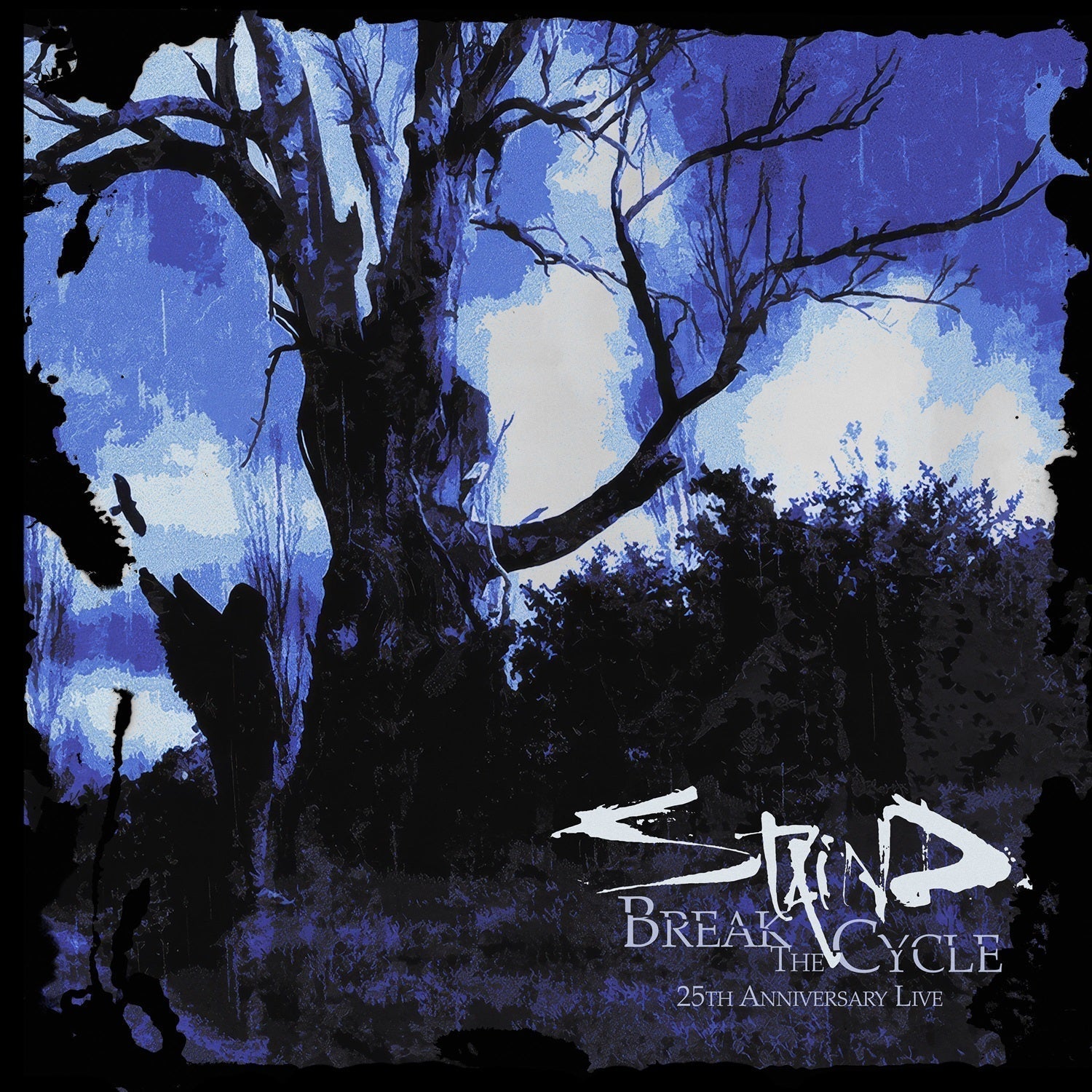 Staind - Break The Cycle (25Th Anniversary Live) [Black Ice/Black Wave LP] [Vinyl] Vinyl Record