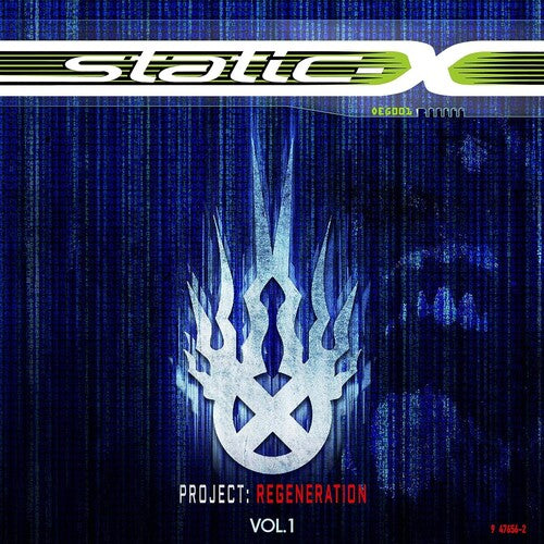 Static-X - Project: Regeneration Vol. 1 (Colored Vinyl, Green, Blue) Vinyl Record