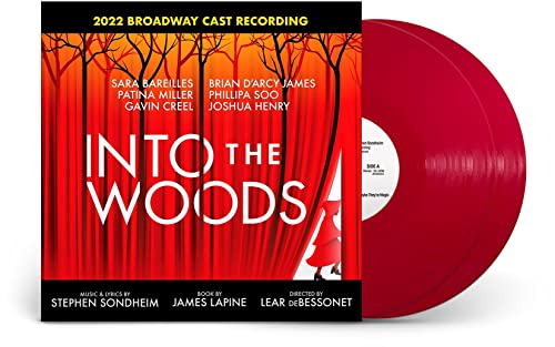 Stephen Sondheim/Sara Bareilles/2022 Broadway Cast Into The Woods (2022 Broadway Cast Recording) [Apple Red 2 LP] Vinyl Record