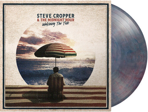 [PRE-ORDER] Steve Cropper & The Midnight Hour - Watching the Tide (Red & Blue Marble Colored Vinyl) [Vinyl] Vinyl Record