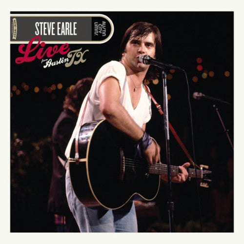 Steve Earle - Live From Austin, TX (180 Gram Blue Colored Vinyl) (2 Lp's) Vinyl Record