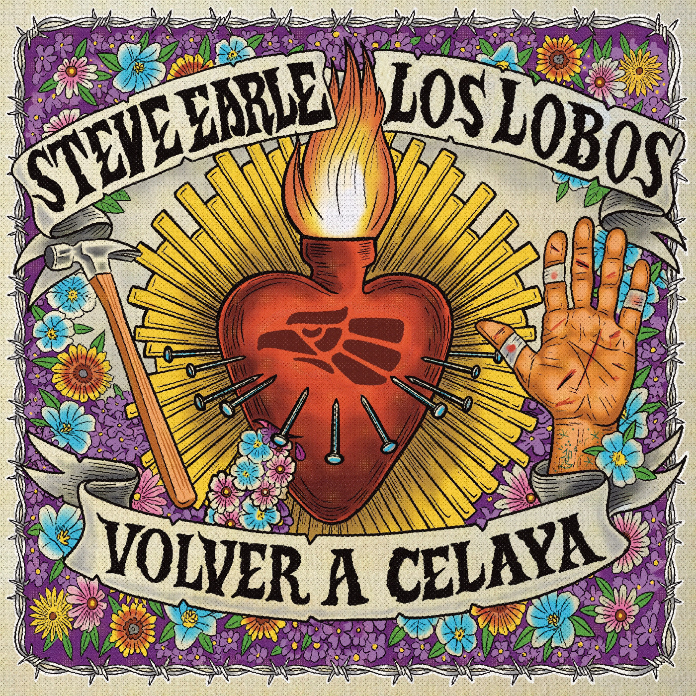 PRE-ORDER Steve Earle / Los Lobos - Volver A Celaya / City Of Immigrants (Indie Exclusive) Vinyl Record