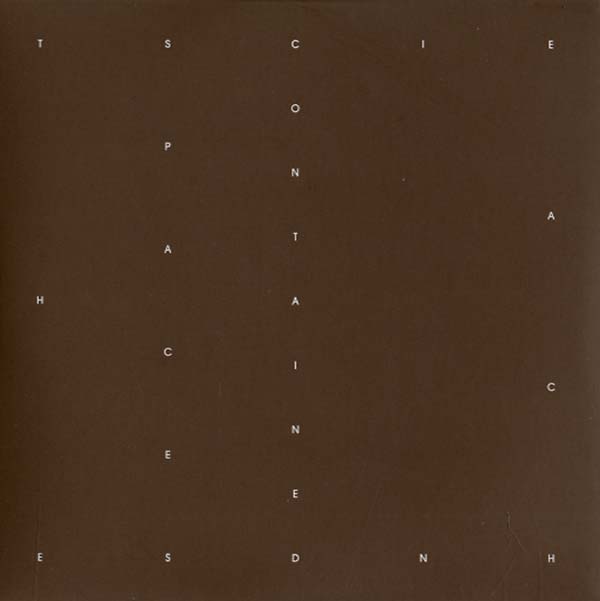 The Spaces Contained in Each Music CD