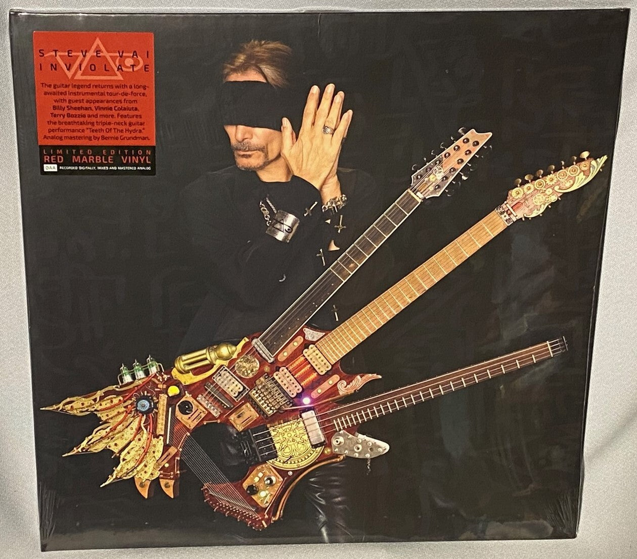 Steve Vai - Inviolate [Vinyl] Vinyl Record
