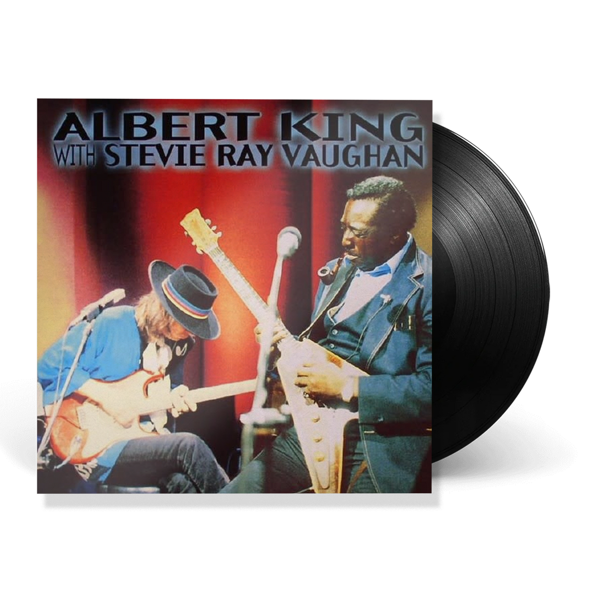 With Stevie Ray Vaughan In Session Vinyl Record