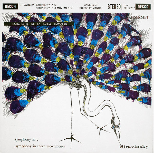 Symphony In C / Symphony In Three Movements Vinyl Record